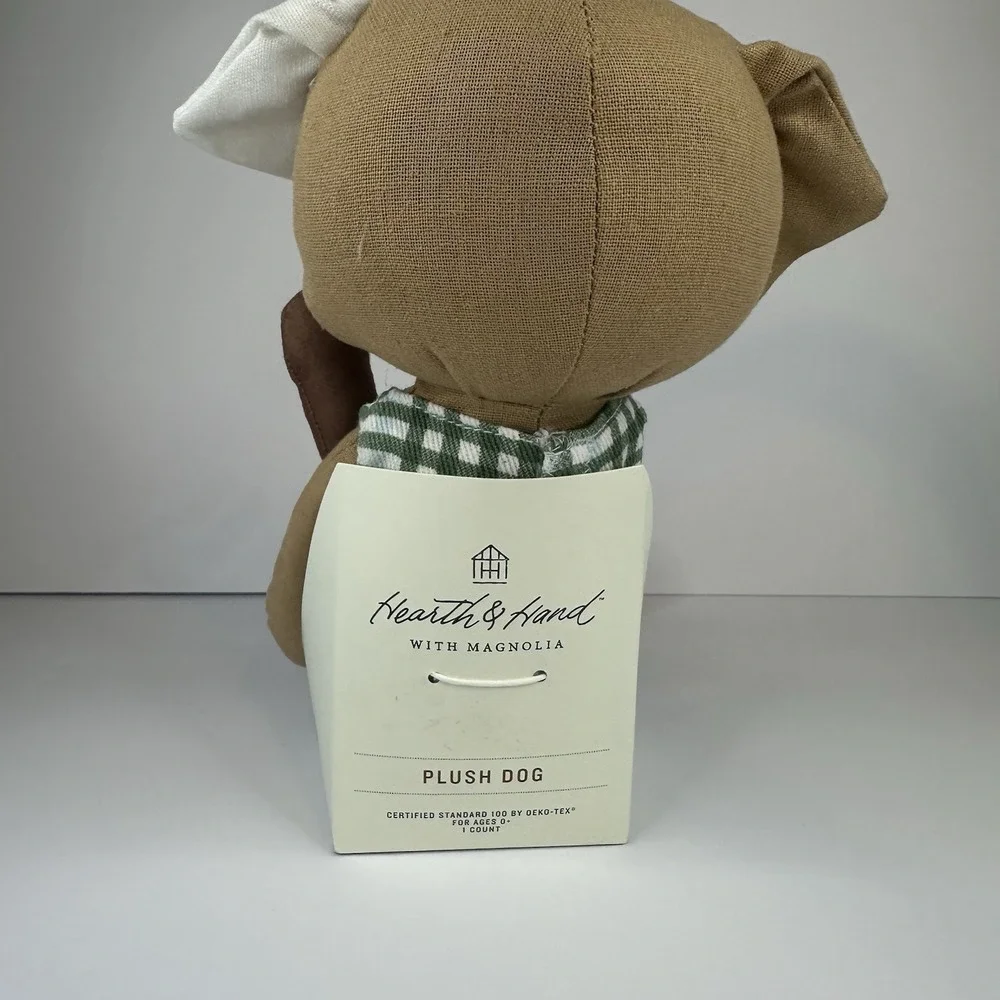 Hearth &‎ Hand Magnolia Plush Dog Baseball Bat Pal NWT